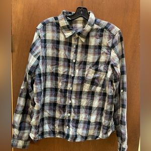 XL CP shades double cotton shirt plaid